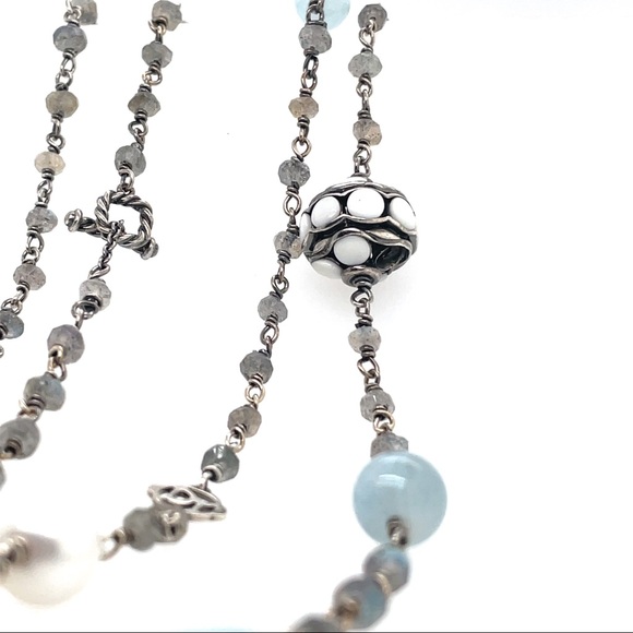 David Yurman Multi Gemstone 46” Necklace - Picture 6 of 9